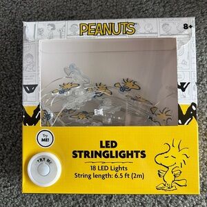Peanuts Yellow LED String Lights